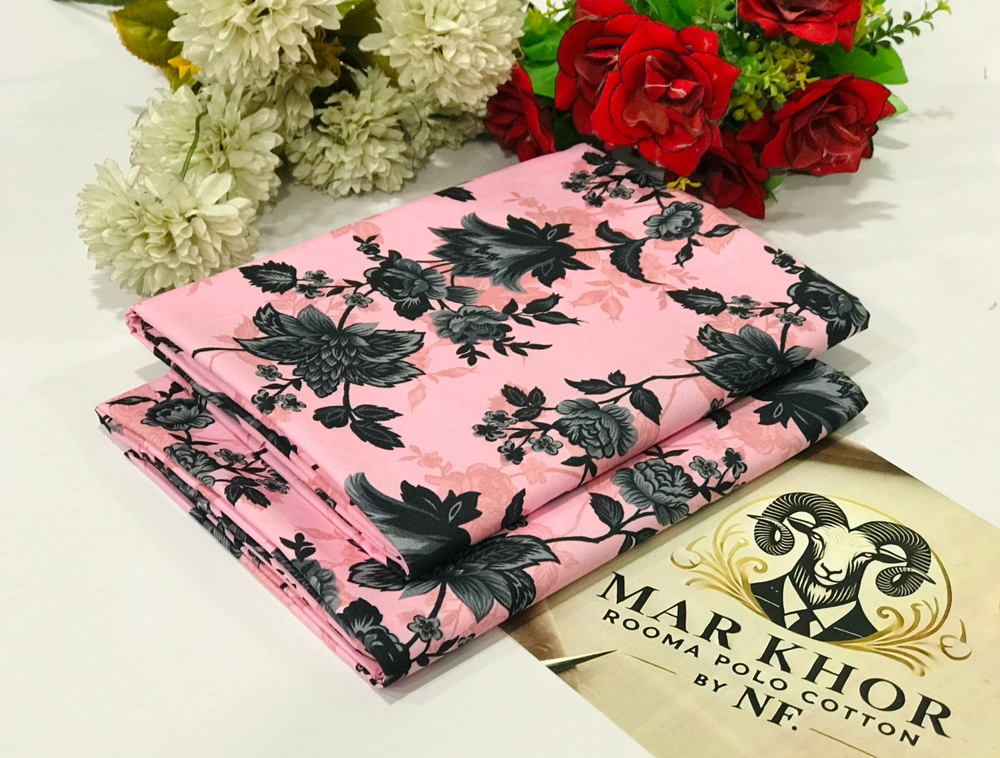 Ladies 2-Piece β Micro Polo Cotton Unstiched (219)