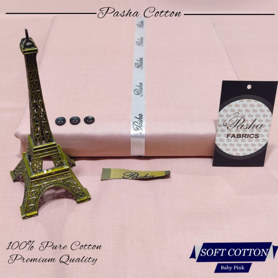 Pasha Soft Cotton – Men’s Premium Unstitched Fabric | Luxury Summer Collection 2025