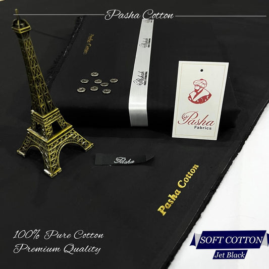 Pasha Soft Cotton – Men’s Premium Unstitched Fabric | Luxury Summer Collection 2025