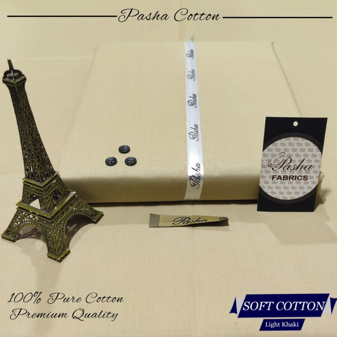 Pasha Soft Cotton – Men’s Premium Unstitched Fabric | Luxury Summer Collection 2025