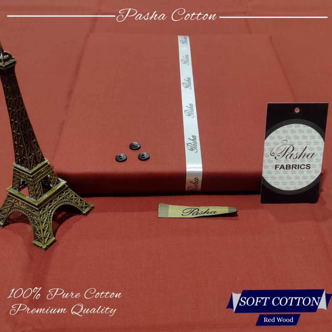 Pasha Soft Cotton – Men’s Premium Unstitched Fabric | Luxury Summer Collection 2025