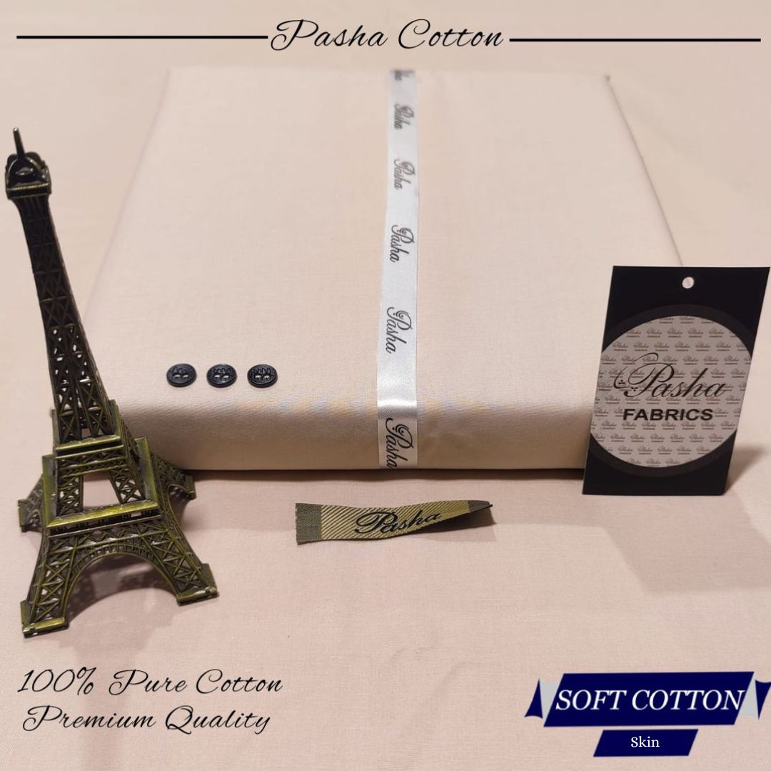 Pasha Soft Cotton – Men’s Premium Unstitched Fabric | Luxury Summer Collection 2025