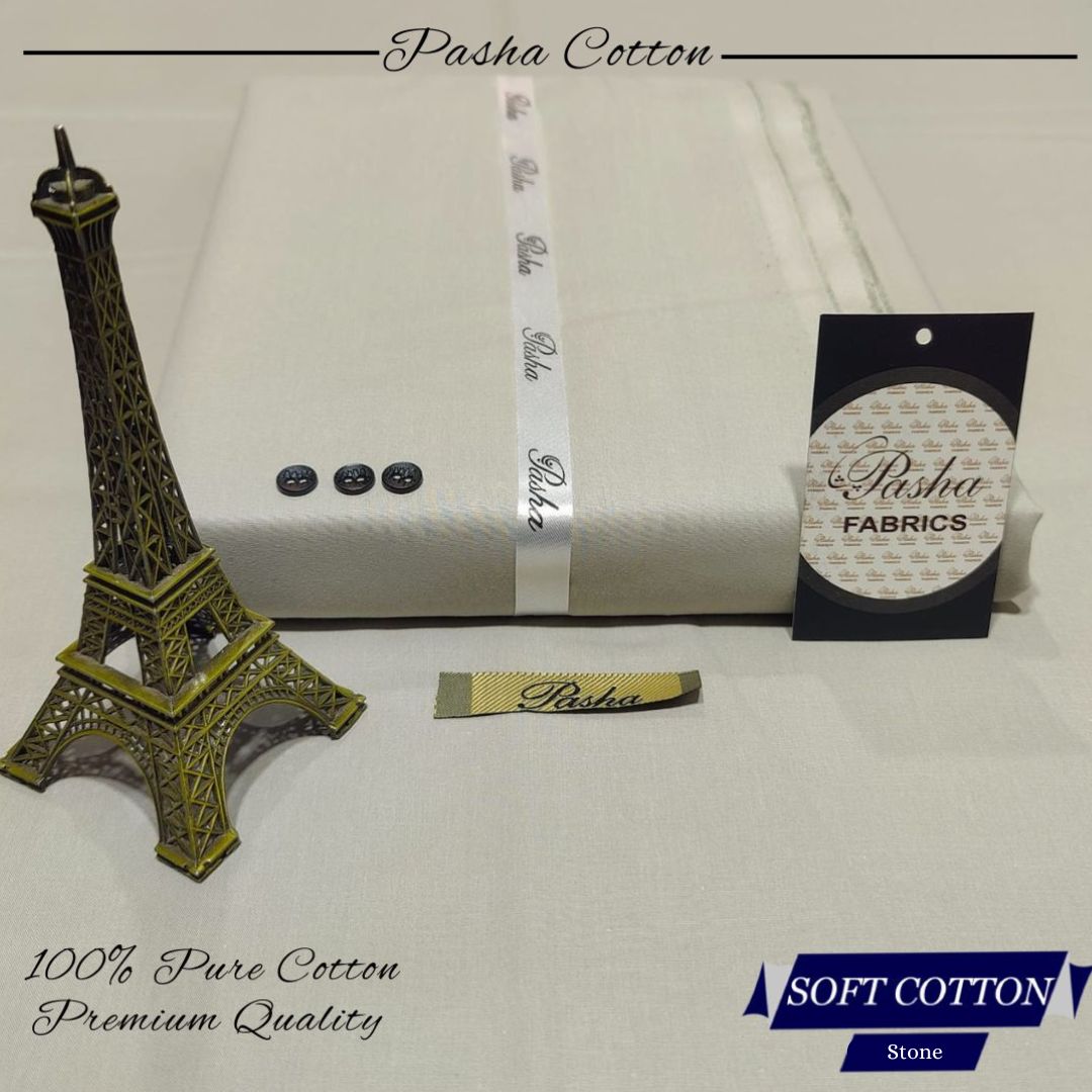 Pasha Soft Cotton – Men’s Premium Unstitched Fabric | Luxury Summer Collection 2025