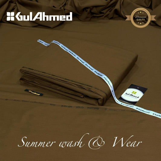 Dark Brown Royal – GUL-AHMAD Summer Festive ’25 Signature Edition