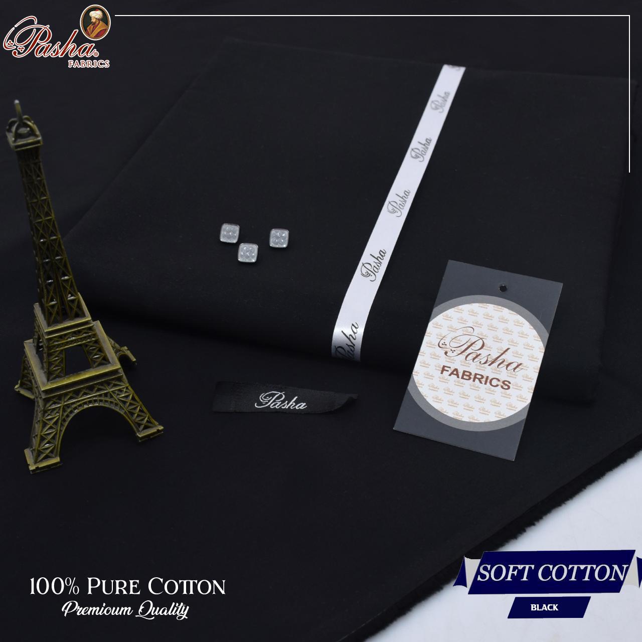 Pasha Soft Cotton | Black